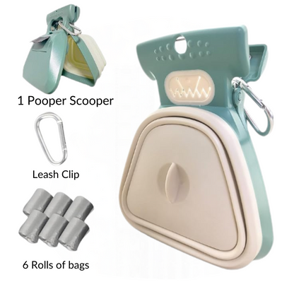 Portable Dog Pooper Scooper - Handheld Waste Picker