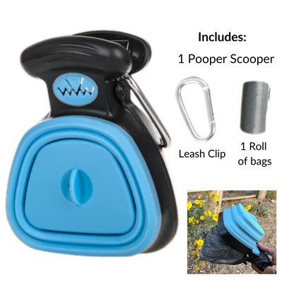 Portable Dog Pooper Scooper - Handheld Waste Picker