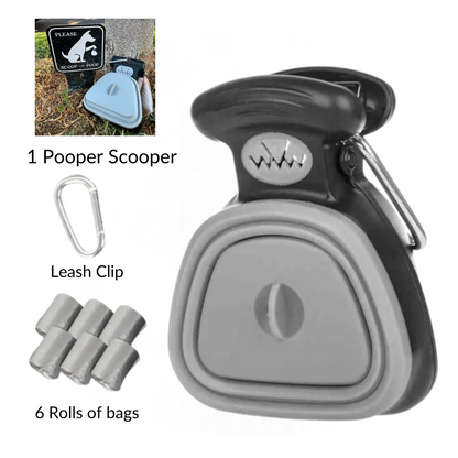 Portable Dog Pooper Scooper - Handheld Waste Picker